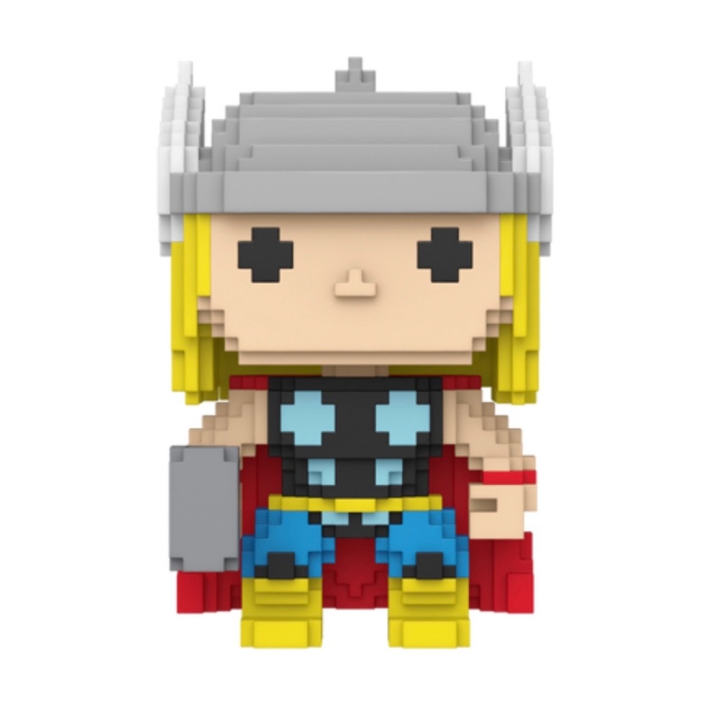 Funko Pop! VAULTED 8-Bit Thor Figure #1427 - Picture 2 of 10